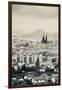 Cityscape with Cathedrale Notre-Dame-De-L'Assomption in the Background, Clermont-Ferrand-null-Framed Photographic Print