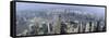 Cityscape with River Viewed from Jin Mao Tower, Huangpu River, Pudong, Shanghai, China 2010-null-Framed Stretched Canvas