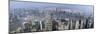 Cityscape with River Viewed from Jin Mao Tower, Huangpu River, Pudong, Shanghai, China 2010-null-Mounted Photographic Print