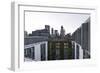 Cityscape with Swiss Re Tower by Architect Sir Norman Foster, 30 St Mary Axe, England-Axel Schmies-Framed Photographic Print