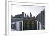 Cityscape with Swiss Re Tower by Architect Sir Norman Foster, 30 St Mary Axe, England-Axel Schmies-Framed Photographic Print