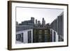 Cityscape with Swiss Re Tower by Architect Sir Norman Foster, 30 St Mary Axe, England-Axel Schmies-Framed Photographic Print