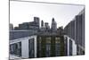 Cityscape with Swiss Re Tower by Architect Sir Norman Foster, 30 St Mary Axe, England-Axel Schmies-Mounted Photographic Print
