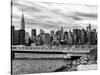 Cityscape with the Chrysler Building and Empire State Building Views-Philippe Hugonnard-Stretched Canvas