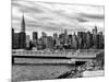 Cityscape with the Chrysler Building and Empire State Building Views-Philippe Hugonnard-Mounted Photographic Print