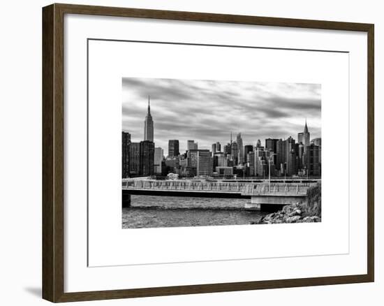 Cityscape with the Chrysler Building and Empire State Building Views-Philippe Hugonnard-Framed Art Print