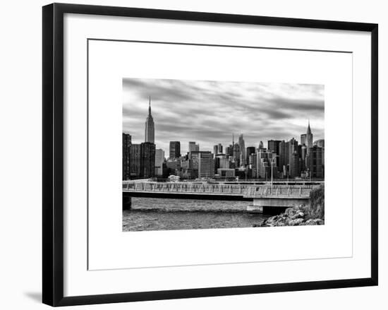 Cityscape with the Chrysler Building and Empire State Building Views-Philippe Hugonnard-Framed Art Print