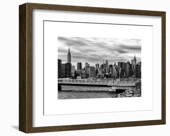 Cityscape with the Chrysler Building and Empire State Building Views-Philippe Hugonnard-Framed Art Print