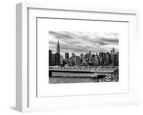 Cityscape with the Chrysler Building and Empire State Building Views-Philippe Hugonnard-Framed Art Print