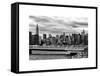 Cityscape with the Chrysler Building and Empire State Building Views-Philippe Hugonnard-Framed Stretched Canvas