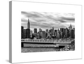 Cityscape with the Chrysler Building and Empire State Building Views-Philippe Hugonnard-Stretched Canvas