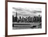 Cityscape with the Chrysler Building and Empire State Building Views-Philippe Hugonnard-Framed Art Print