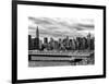 Cityscape with the Chrysler Building and Empire State Building Views-Philippe Hugonnard-Framed Art Print