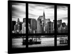 Cityscape with the Chrysler Building of Midtown Manhattan - NYC New York City, USA-Philippe Hugonnard-Stretched Canvas