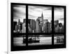 Cityscape with the Chrysler Building of Midtown Manhattan - NYC New York City, USA-Philippe Hugonnard-Framed Photographic Print