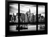 Cityscape with the Chrysler Building of Midtown Manhattan - NYC New York City, USA-Philippe Hugonnard-Framed Photographic Print