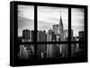 Cityscape with the Chrysler Building of Midtown Manhattan - NYC New York City, USA-Philippe Hugonnard-Framed Stretched Canvas