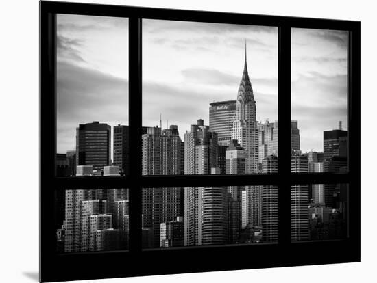 Cityscape with the Chrysler Building of Midtown Manhattan - NYC New York City, USA-Philippe Hugonnard-Mounted Photographic Print