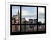 Cityscape with the Chrysler Building of Midtown Manhattan - NYC New York, USA-Philippe Hugonnard-Framed Photographic Print