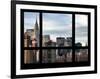 Cityscape with the Chrysler Building of Midtown Manhattan - NYC New York, USA-Philippe Hugonnard-Framed Photographic Print