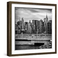 Cityscape with the Chrysler Building-Philippe Hugonnard-Framed Photographic Print