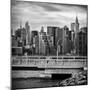 Cityscape with the Chrysler Building-Philippe Hugonnard-Mounted Photographic Print