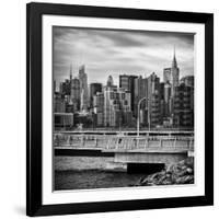 Cityscape with the Chrysler Building-Philippe Hugonnard-Framed Photographic Print