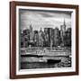 Cityscape with the Chrysler Building-Philippe Hugonnard-Framed Photographic Print