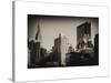 Cityscape with the Empire State Building and the New Yorker Hotel-Philippe Hugonnard-Stretched Canvas