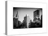 Cityscape with the Empire State Building and the New Yorker Hotel-Philippe Hugonnard-Stretched Canvas