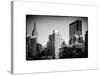 Cityscape with the Empire State Building and the New Yorker Hotel-Philippe Hugonnard-Stretched Canvas