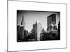 Cityscape with the Empire State Building and the New Yorker Hotel-Philippe Hugonnard-Mounted Art Print