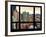 Cityscape with the New Yorker Hotel at Sunset - Manhattan, New York City, USA-Philippe Hugonnard-Framed Photographic Print