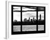 Cityscape with the One World Trade Center (1WTC) at Nightfall - Manhattan, New York City, USA-Philippe Hugonnard-Framed Photographic Print