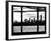 Cityscape with the One World Trade Center (1WTC) at Nightfall - Manhattan, New York City, USA-Philippe Hugonnard-Framed Photographic Print