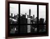 Cityscape with the One World Trade Center (1WTC) at Sunset - Manhattan, New York City, USA-Philippe Hugonnard-Framed Photographic Print