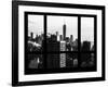 Cityscape with the One World Trade Center (1WTC) at Sunset - Manhattan, New York City, USA-Philippe Hugonnard-Framed Photographic Print