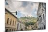 Cityscape with the Panecillo in the background, Quito, Ecuador, South America-Alexandre Rotenberg-Mounted Photographic Print