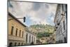 Cityscape with the Panecillo in the background, Quito, Ecuador, South America-Alexandre Rotenberg-Mounted Photographic Print