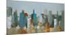 Cityscape-Lisa Ridgers-Mounted Art Print