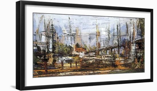 Cityscape-Ben Maile-Framed Giclee Print