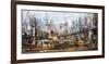 Cityscape-Ben Maile-Framed Giclee Print