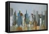 Cityscape-Lisa Ridgers-Framed Stretched Canvas