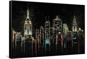 Cityscape-James Wiens-Framed Stretched Canvas