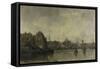 Cityscape-Jacob Maris-Framed Stretched Canvas