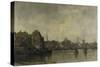 Cityscape-Jacob Maris-Stretched Canvas