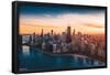 Cityscapes - Chicago, Illinois-Trends International-Framed Poster