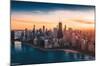 Cityscapes - Chicago, Illinois-Trends International-Mounted Poster