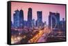 Cityscapes - Doha, Qatar-Trends International-Framed Stretched Canvas