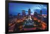 Cityscapes - Indianapolis, Indiana-Trends International-Framed Poster